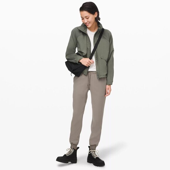 lululemon Grey Sage Always Effortless Jacket size 4 - Picture 3 of 16